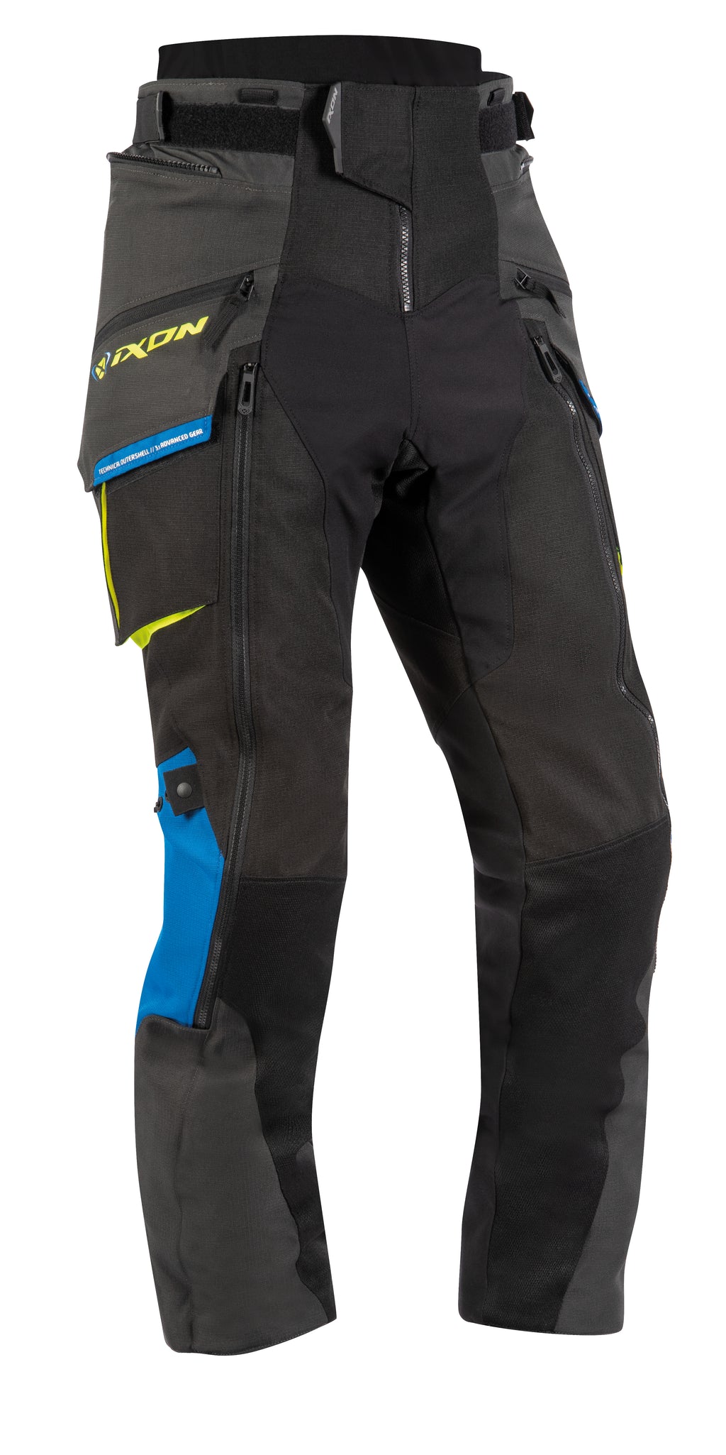CALCAS IXON RAGNAR PRETO/ANTRACITE/AZUL 200 10 1 062-1133 - XL -
