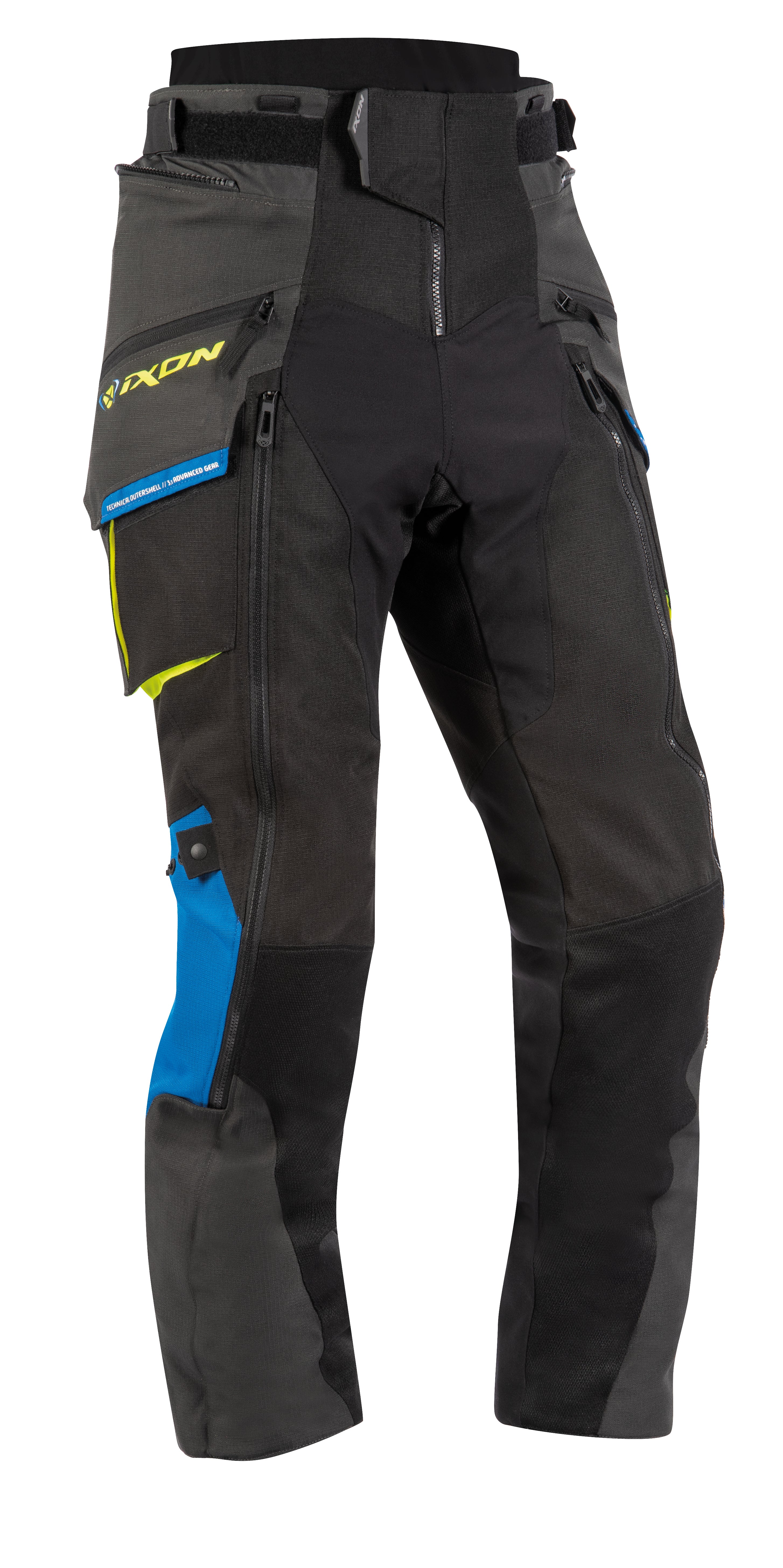 CALCAS IXON RAGNAR PRETO/ANTRACITE/AZUL 200 10 1 062-1133 - XL -