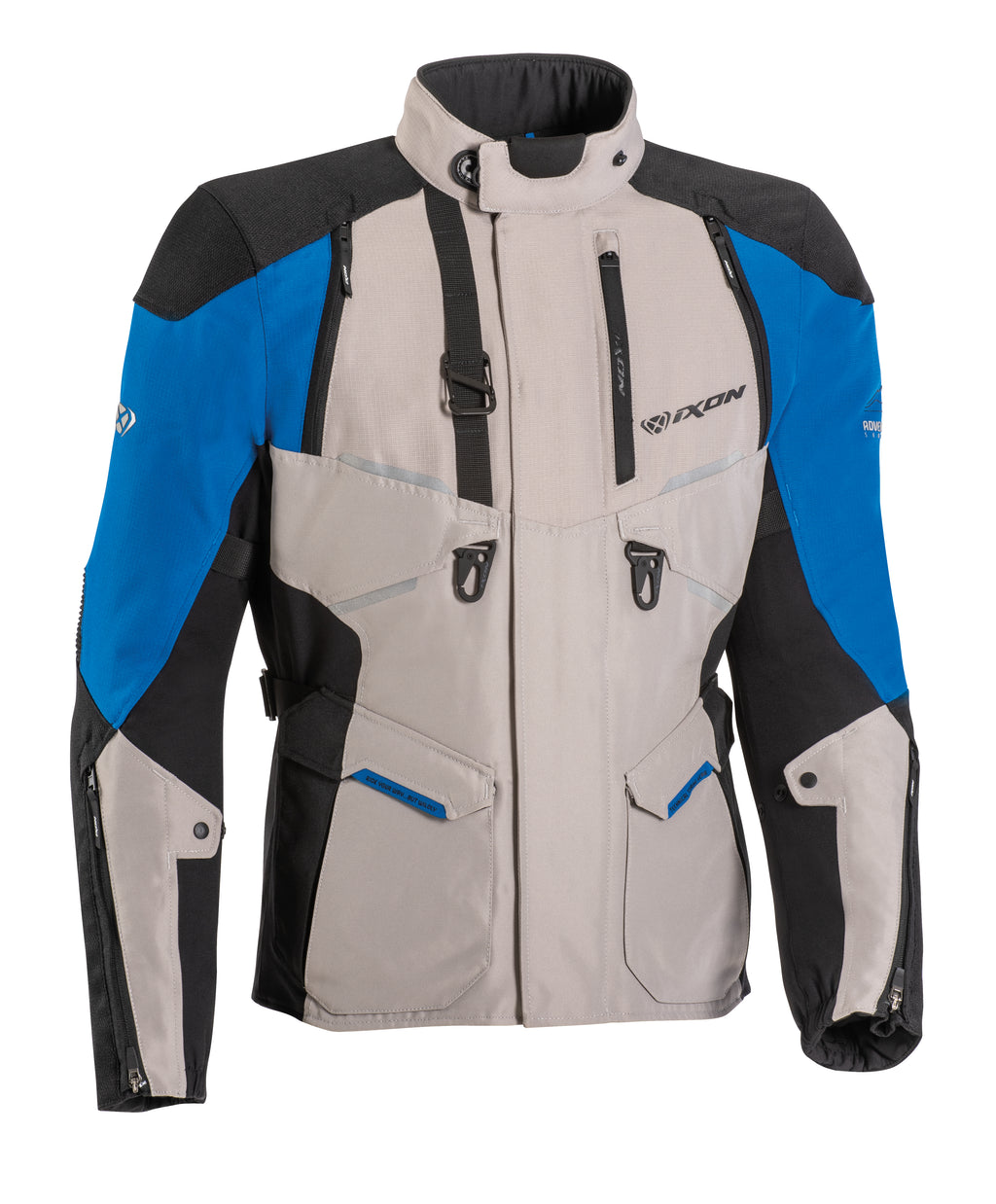BLUSAO IXON EDDAS GREGE/AZUL/PRETO 105 10 1 070-6027 - XXL -