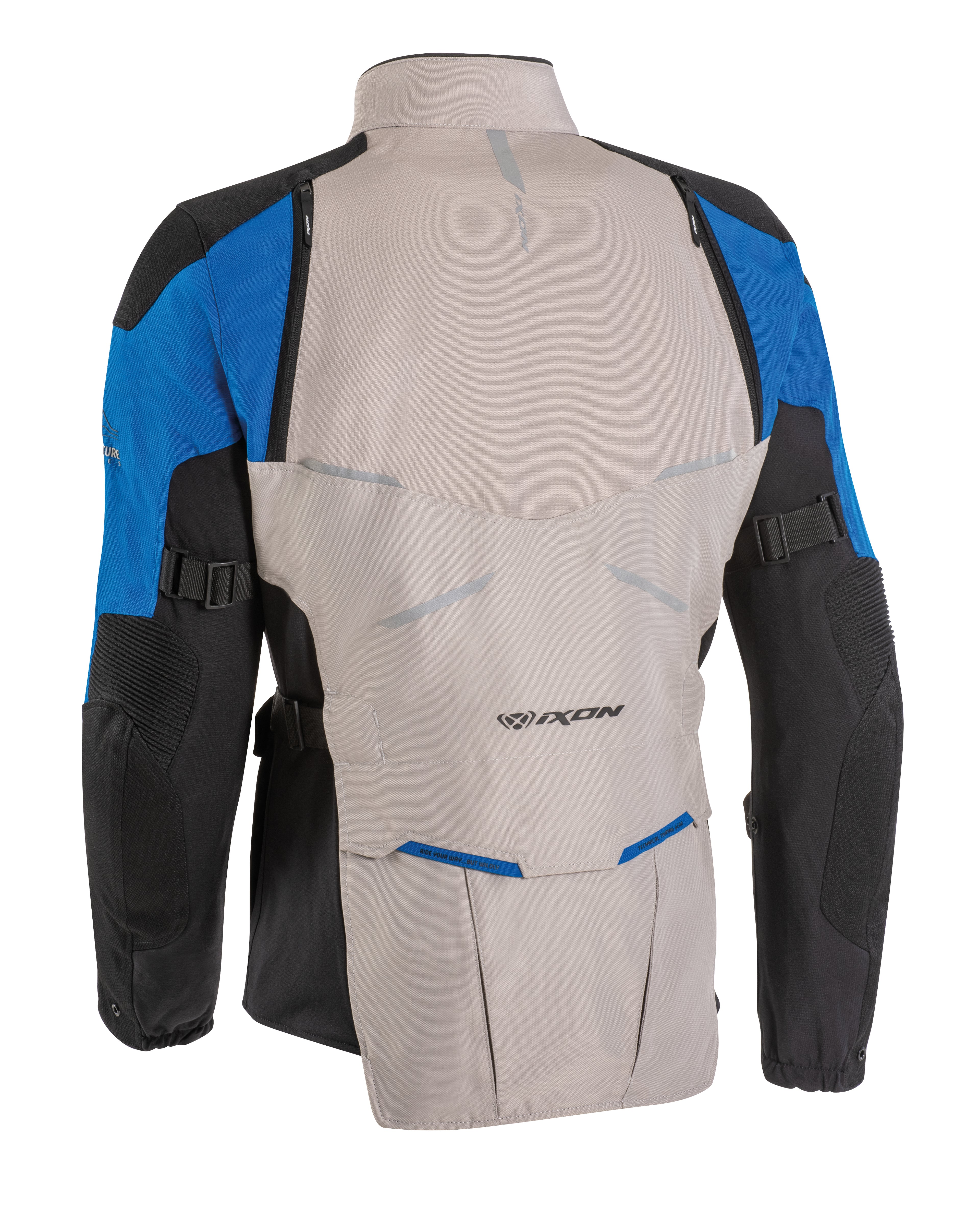 BLUSAO IXON EDDAS GREGE/AZUL/PRETO 105 10 1 070-6027 - XXL -