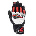 LUVAS IXON RS4 AIR PRETO/VERMELHO/BRANCO 300 21 1 065-1059 - M -