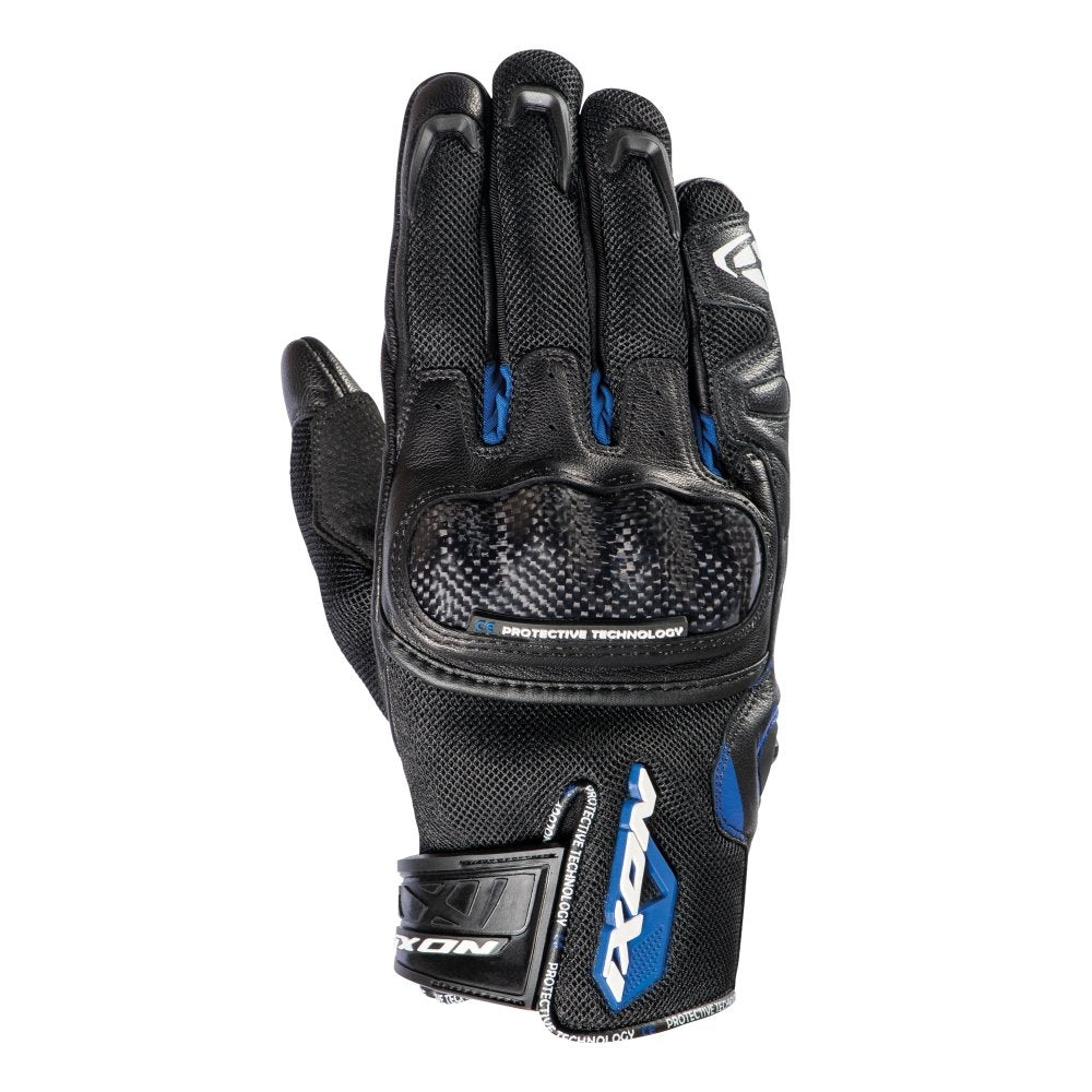 LUVAS IXON RS RISE AIR PRETO/AZUL 300 11 1 045-1029 - S -