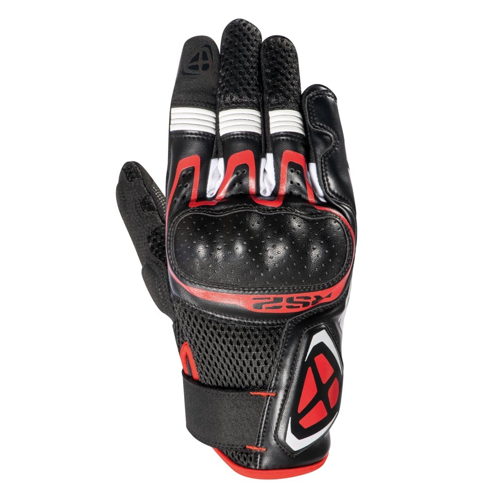 LUVAS IXON RS2 PRETO/BRANCO/VERMELHO 300 11 1 067-1027 - S -