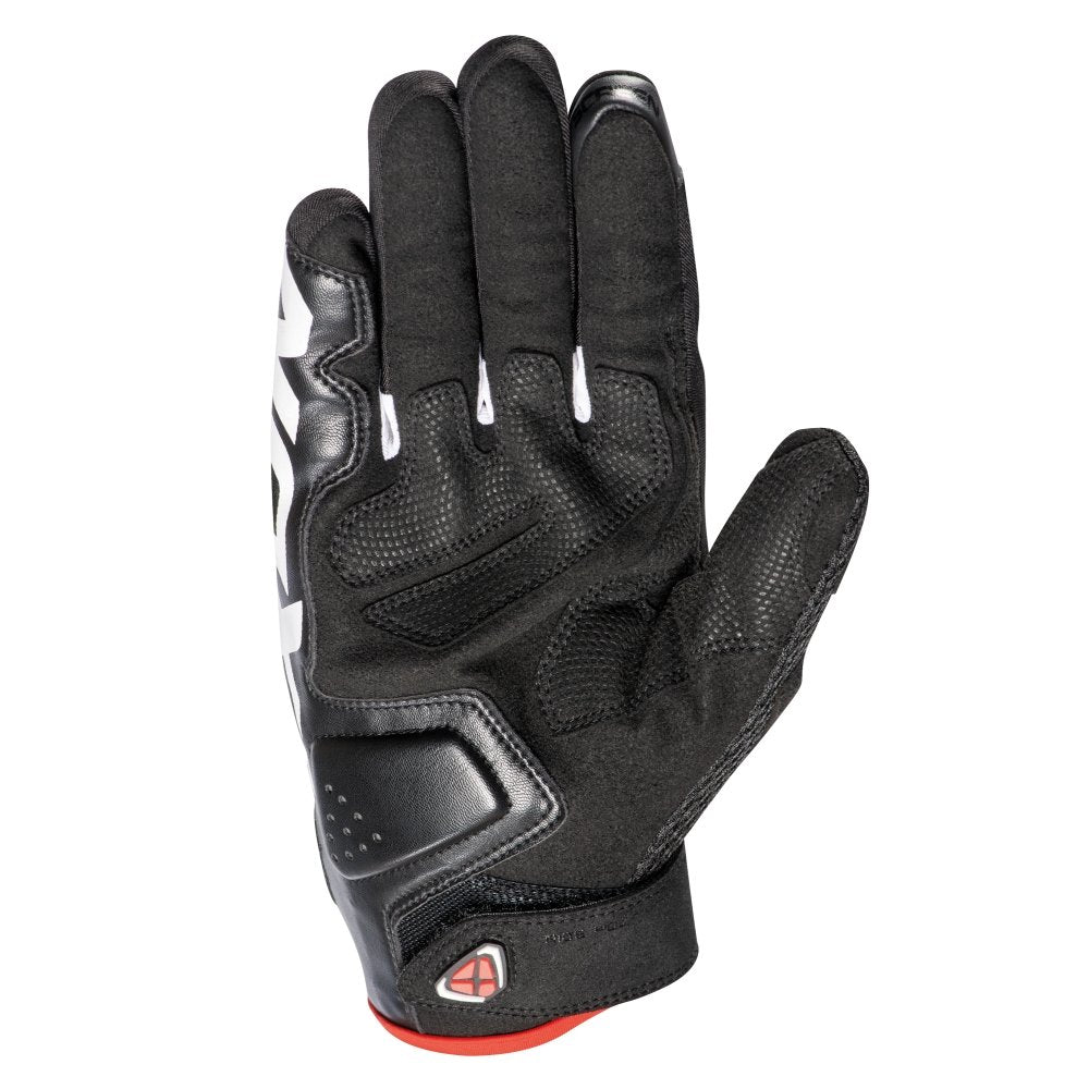 LUVAS IXON RS2 PRETO/BRANCO/VERMELHO 300 11 1 067-1027 - L -