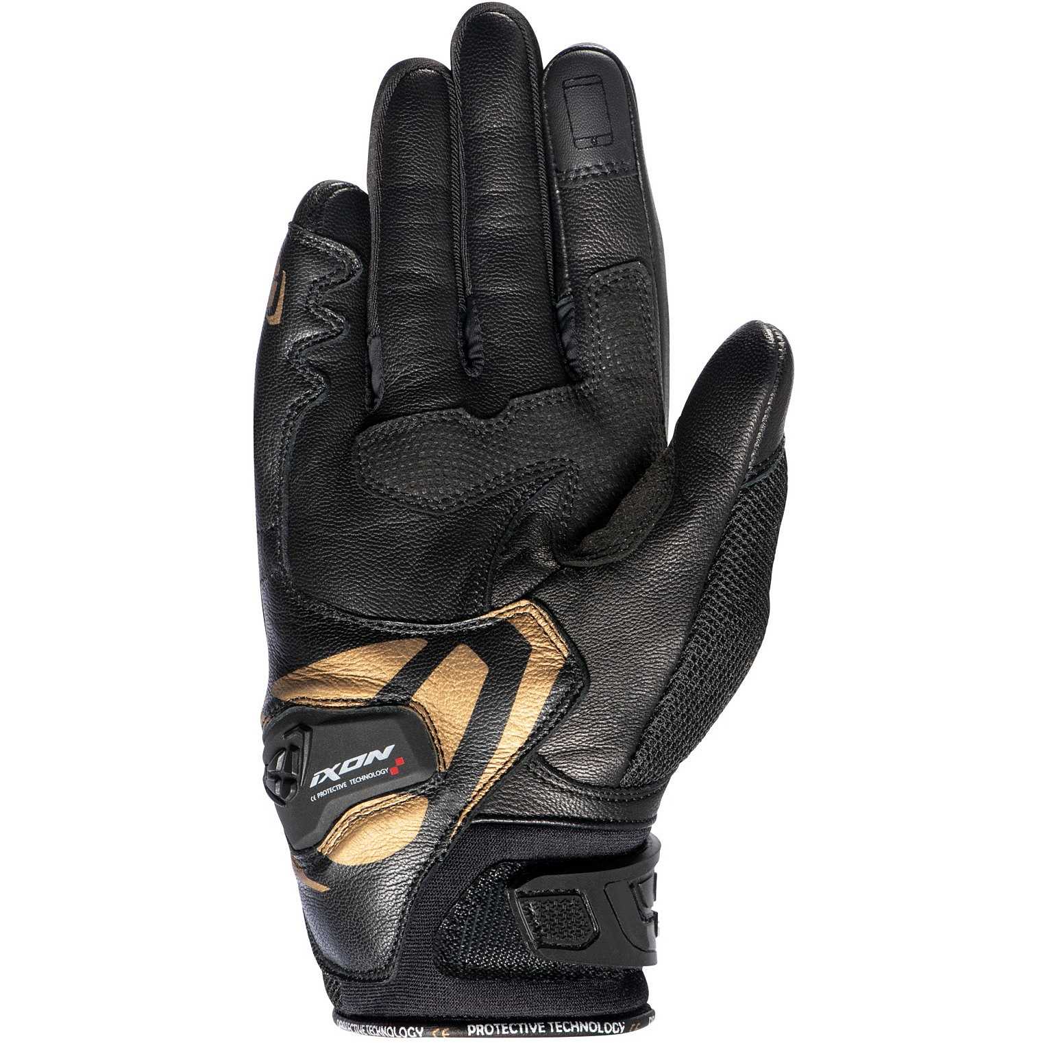 LUVAS IXON LADY RS RISE AIR PRETO/DOURADO 300 11 2 015-1067 - S -