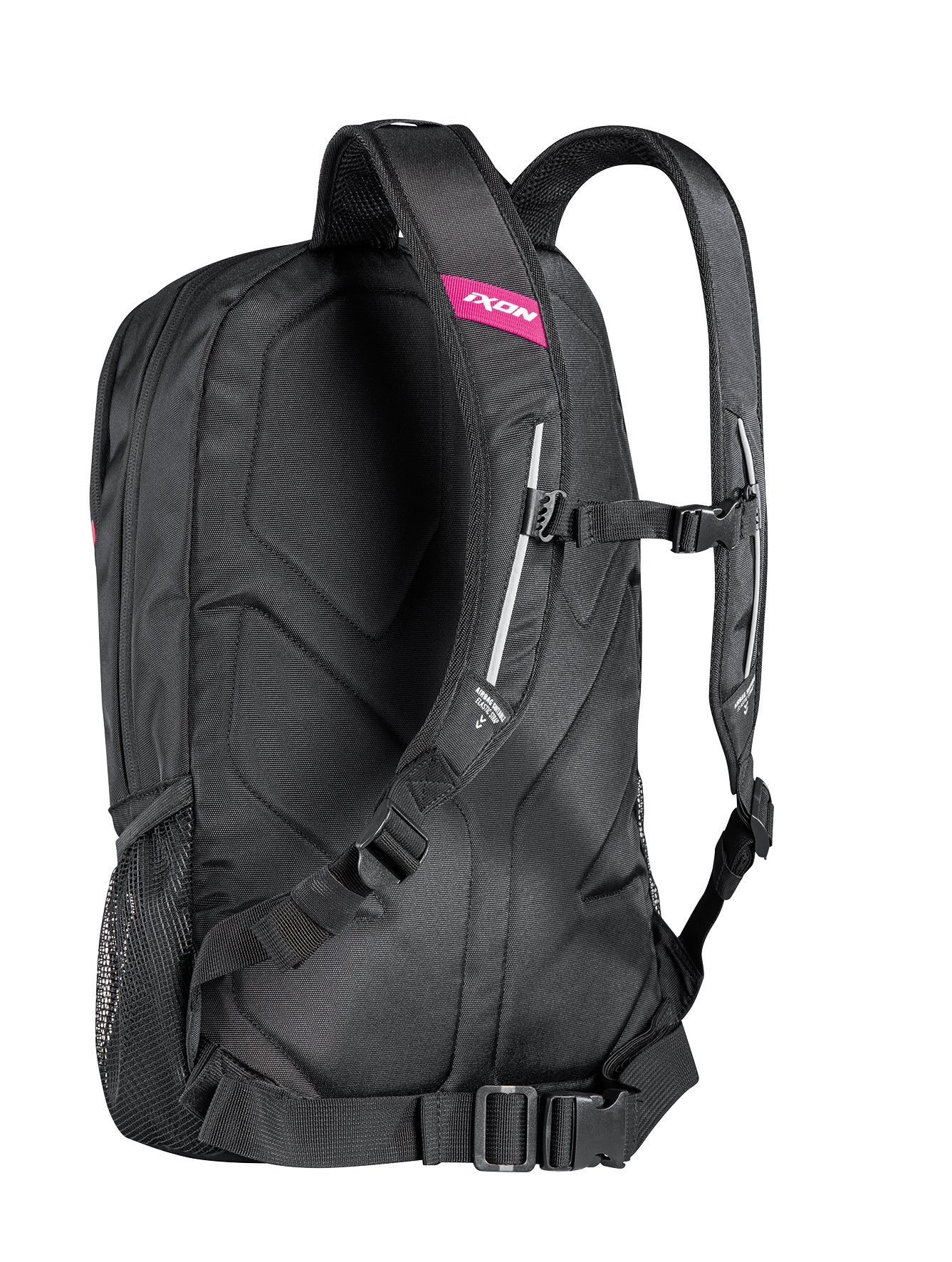 MOCHILA IXON R-TENSION 23 PRETO/BRANCO/FUCHSIA 501 10 1 004-1019