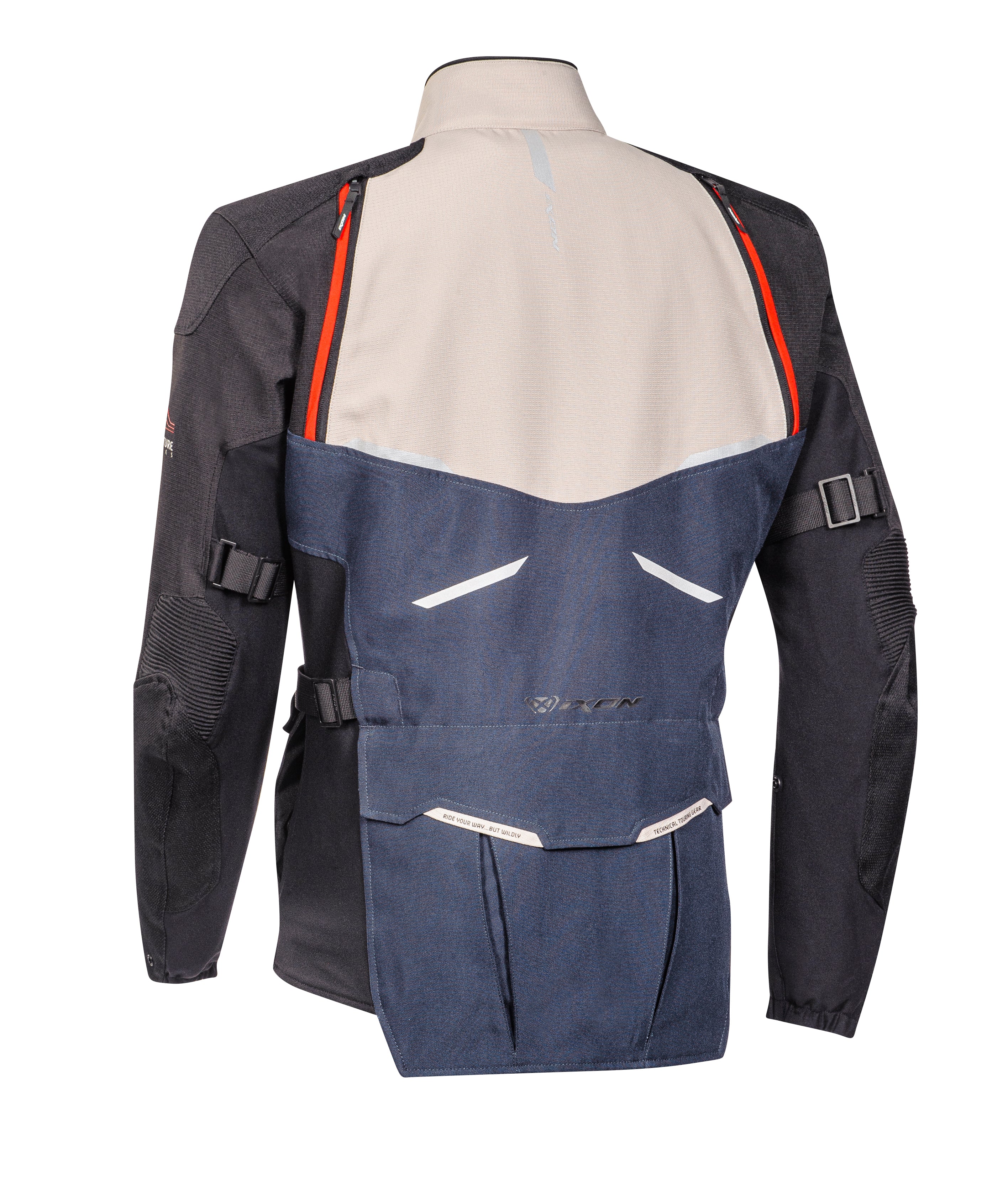 BLUSAO IXON EDDAS GREGE/NAVY/PRT 105 10 1 070-6024 - XXL -