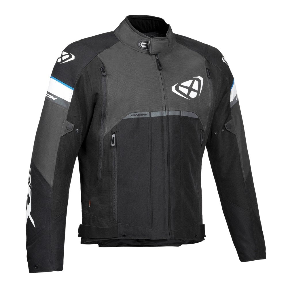 BLUSAO IXON ALLROAD PRETO/ANTRACITE/AZUL 100 10 1 125 - 1133 - L -