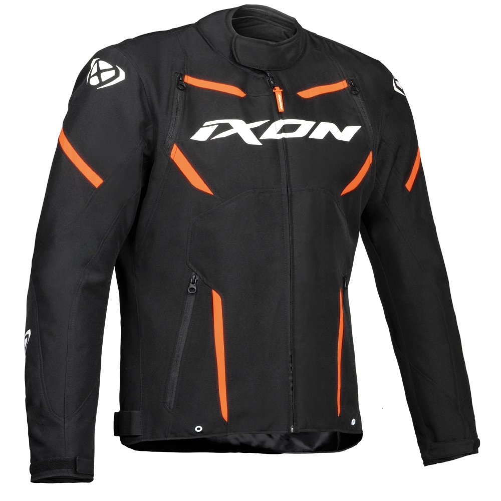 BLUSAO IXON STRIKER PRETO/BRANCO/LARANJA 100 10 1 121-1025 - S -