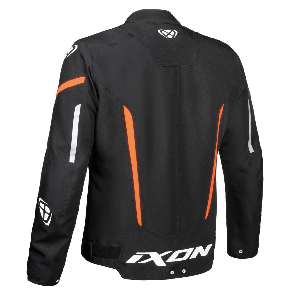 BLUSAO IXON STRIKER PRETO/BRANCO/LARANJA 100 10 1 121-1025 - L -