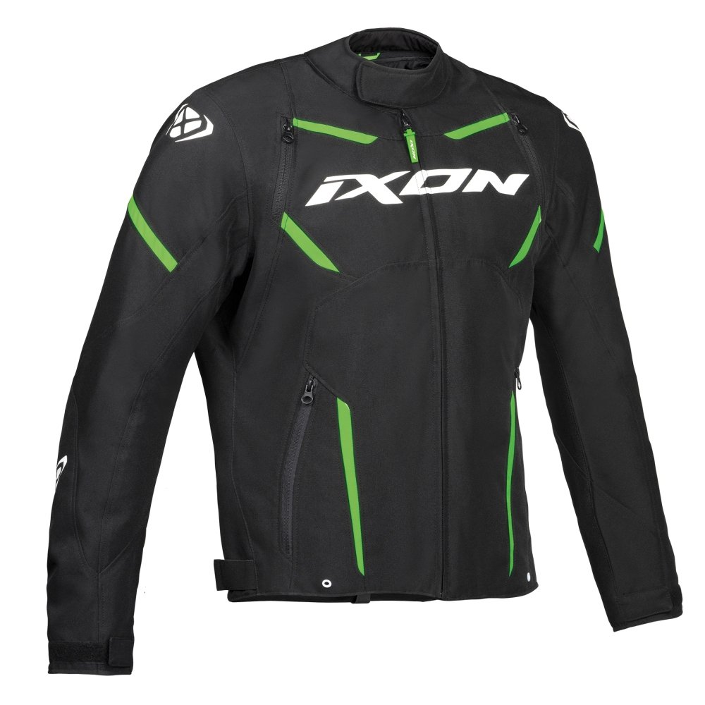 BLUSAO IXON STRIKER PRETO/BRANCO/VERDE 100 10 1 121-1028 - M -