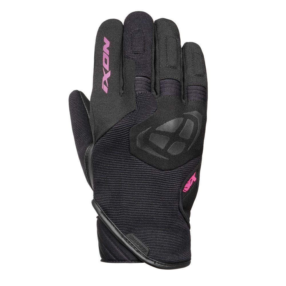LUVAS IXON LADY MS MIG WP PRETO/FUCHSIA 300 11 2 028-1073- XS -