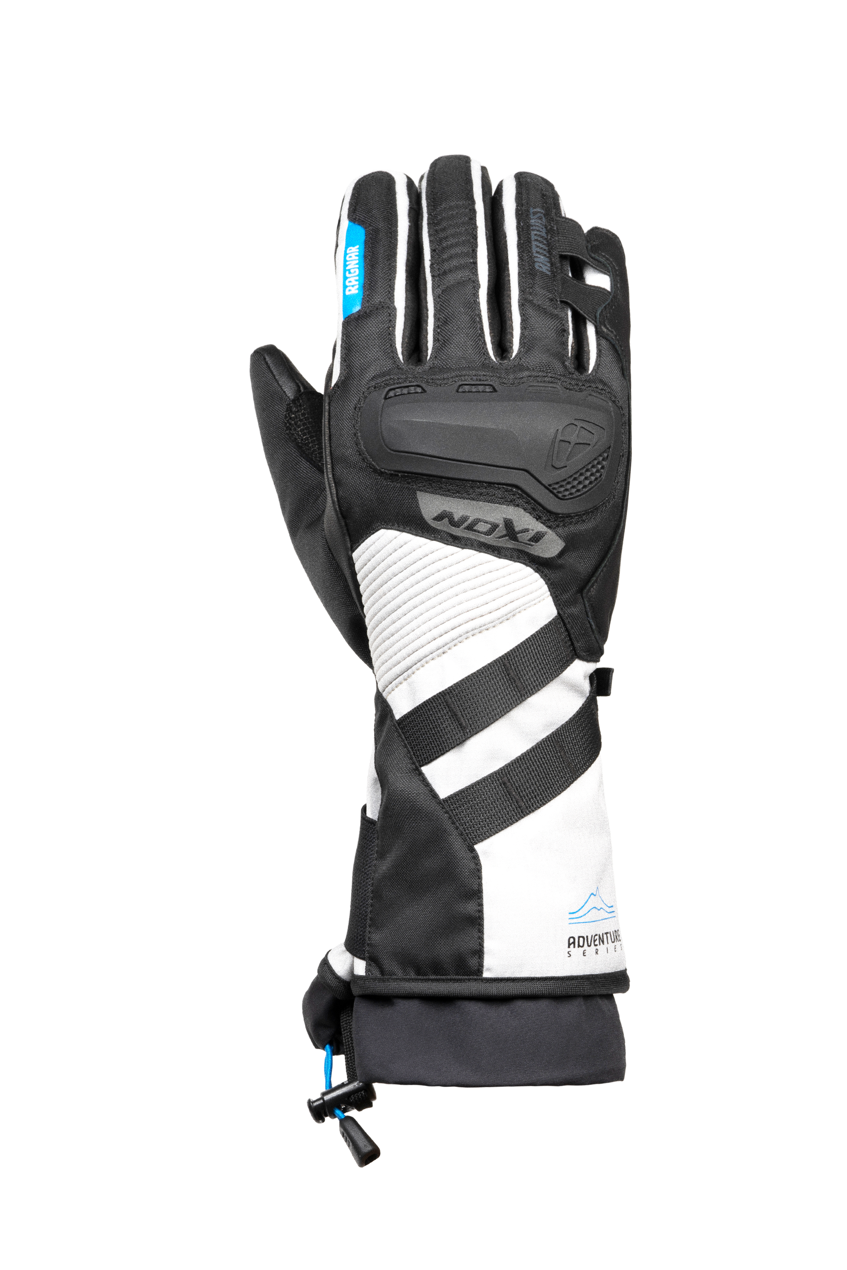 LUVAS IXON PRO RAGNAR PRETO/CINZA/AZUL 300 11 1 069-1044 - L
