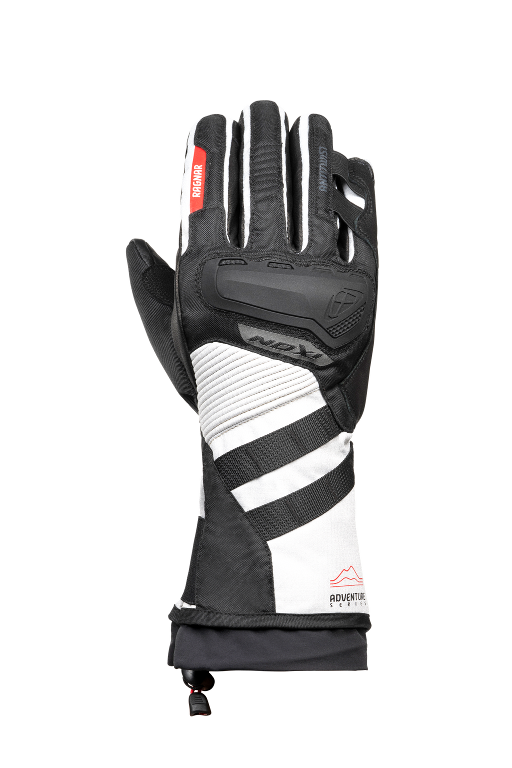 LUVAS IXON PRO RAGNAR PRETO/CINZA/VERMELHO 300 11 1 069-1047 - XL