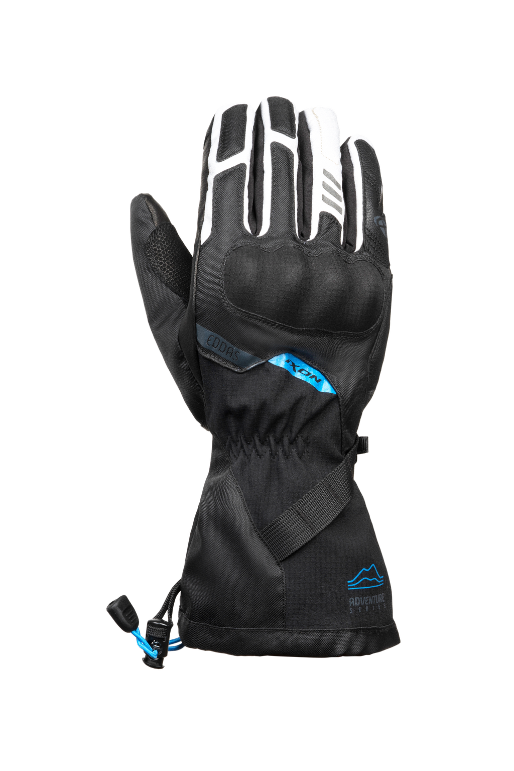 LUVAS IXON PRO EDDAS PRETO/CINZA/AZUL 300 11 1 074-1044 - L