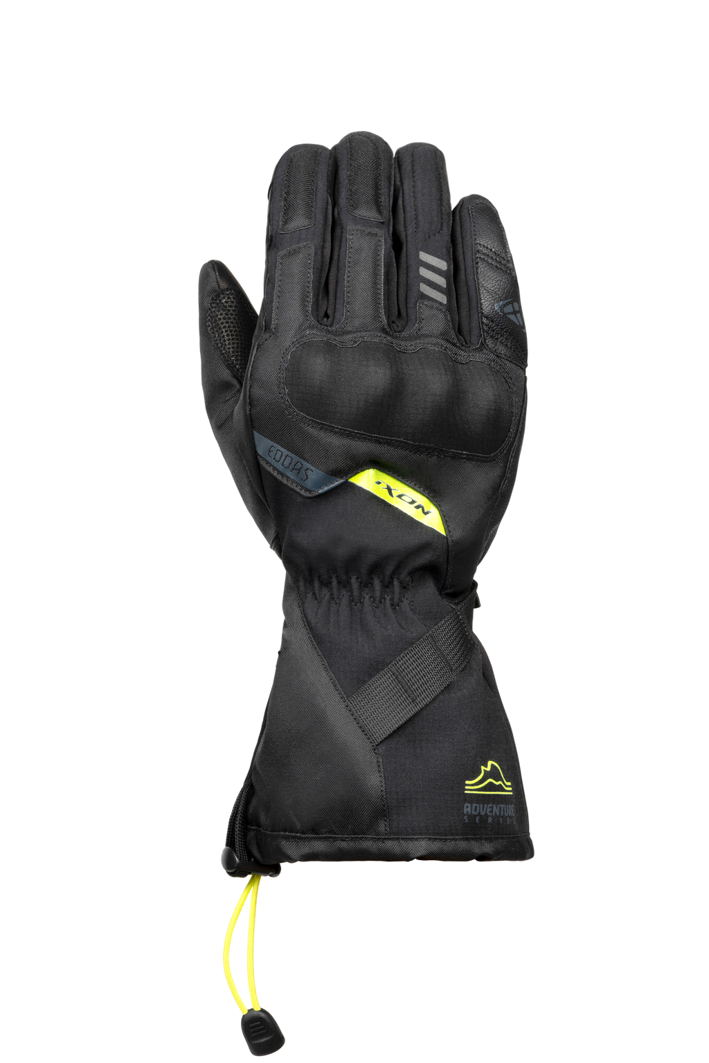 LUVAS IXON PRO EDDAS PRETO/NEON 300 11 1 074-1072 - L