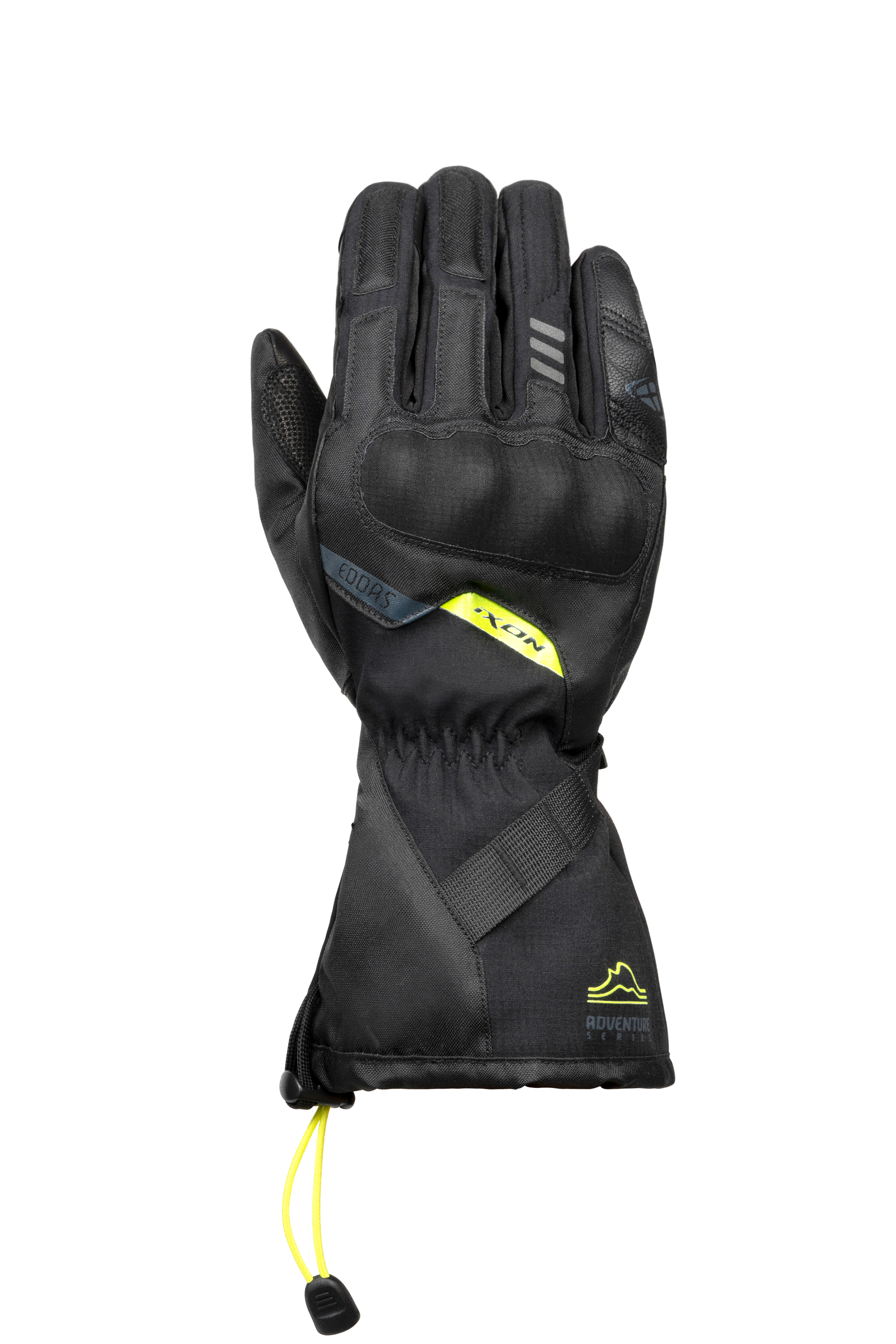 LUVAS IXON PRO EDDAS PRETO/NEON 300 11 1 074-1072 - XL