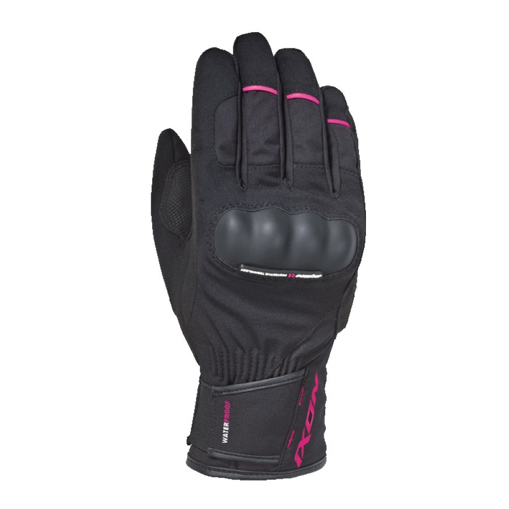 LUVAS IXON LADY PRO RUSSEL PRETO/FUCHSIA 300 10 2 009-1073 - XS -