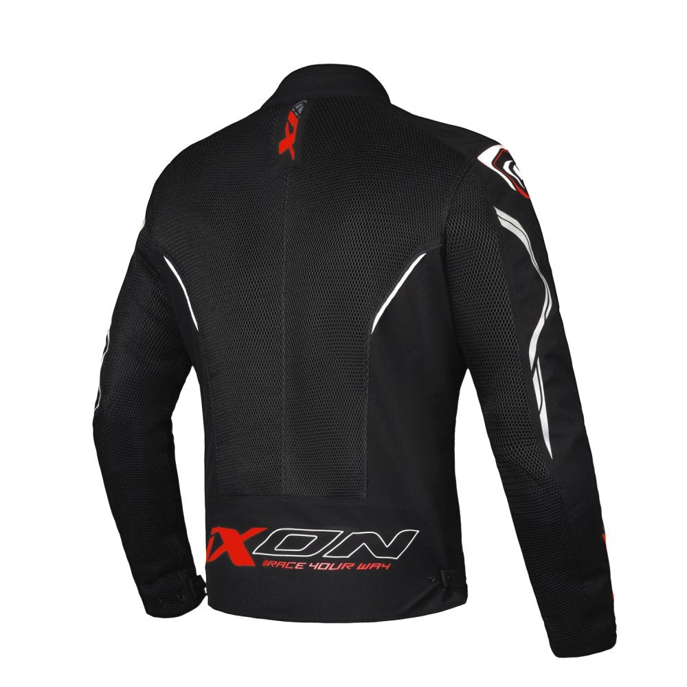 BLUSAO IXON FLICKER PRETO/BRANCO/VERMELHO 100 10 1 158-1027 - L