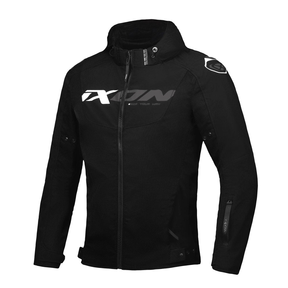 BLUSAO IXON FIERCE PRETO/CINZA/BRANCO 100 10 1 159-1041 - XL