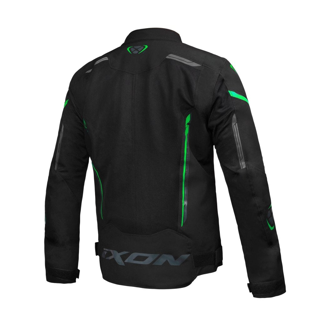 BLUSAO IXON STRIKER AIR PRETO/ANTRACITE/VERDE 100 10 1 141-1130 - M -