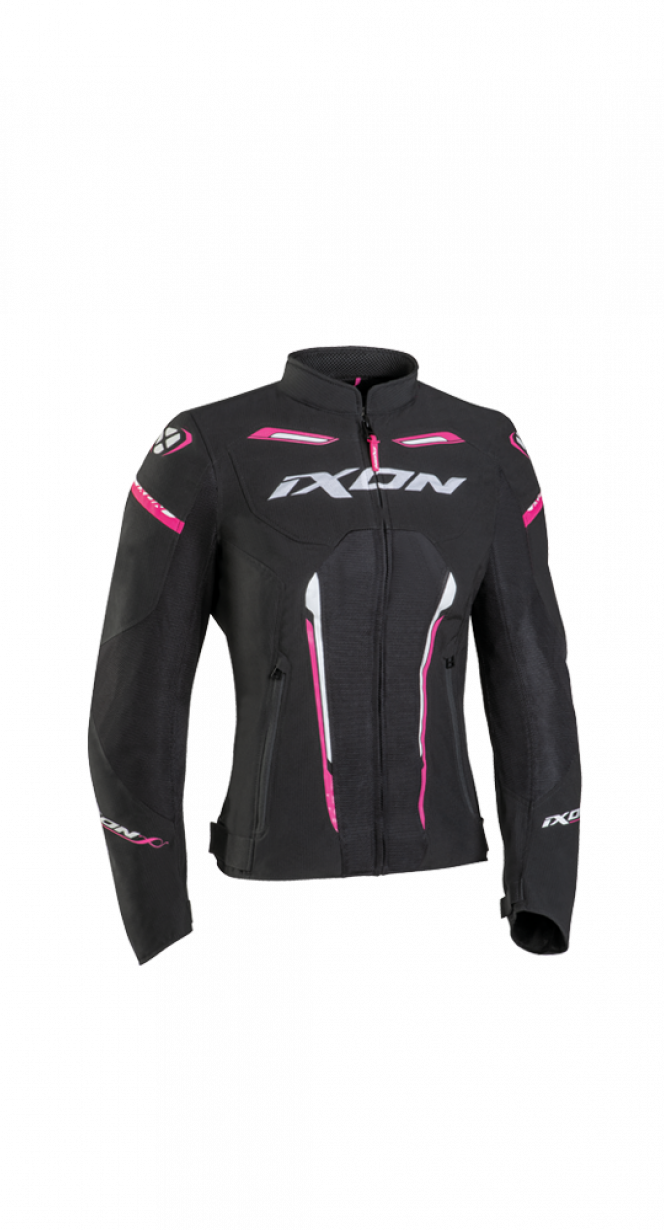 BLUSAO IXON LADY STRIKER AIR PRETO/ANTRACITE/FUCHSIA 100 10 2 060-1110 S -