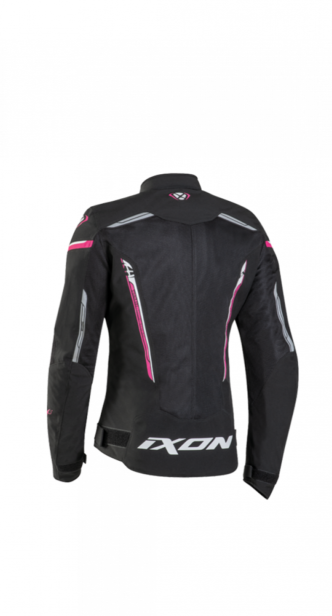 BLUSAO IXON LADY STRIKER AIR PRETO/ANTRACITE/FUCHSIA 100 10 2 060-1110 S -