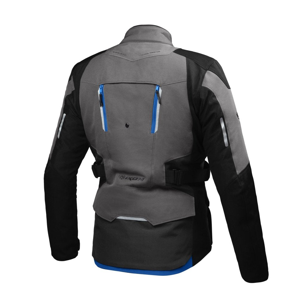 BLUSAO IXON VIDAR CINZA/PRETO/AZUL 105 10 1 085-4034 - L -
