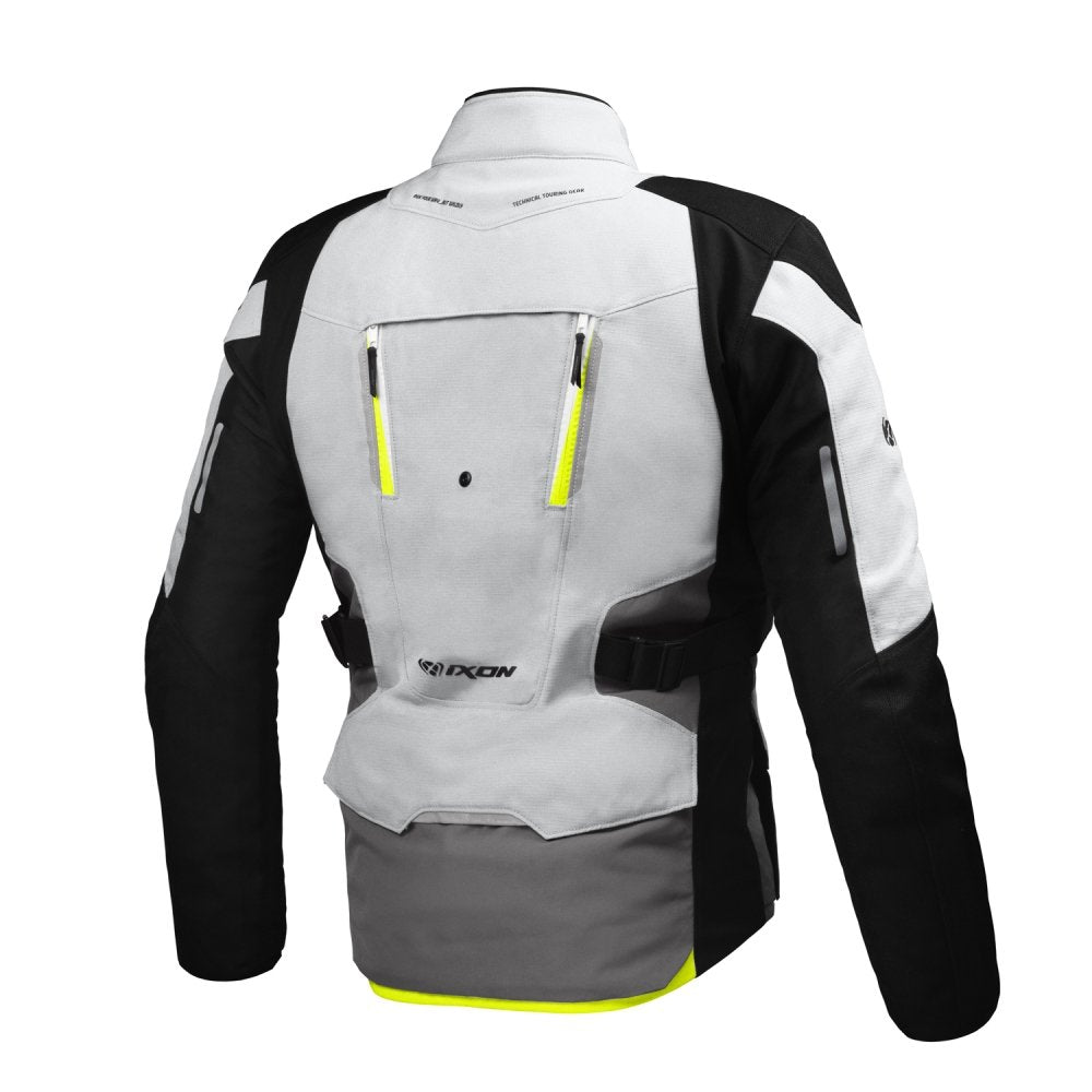 BLUSAO IXON VIDAR CINZA/PRETO/NEON 105 10 1 085-4037 - M