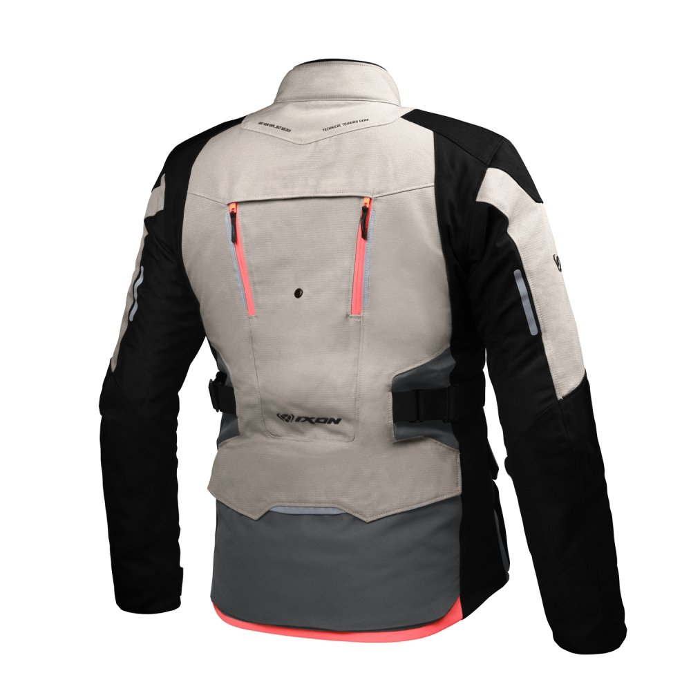 BLUSAO IXON VIDAR GREGE/TACTIC GREEN/VERMELHO 105 10 1 085-6030 - L -