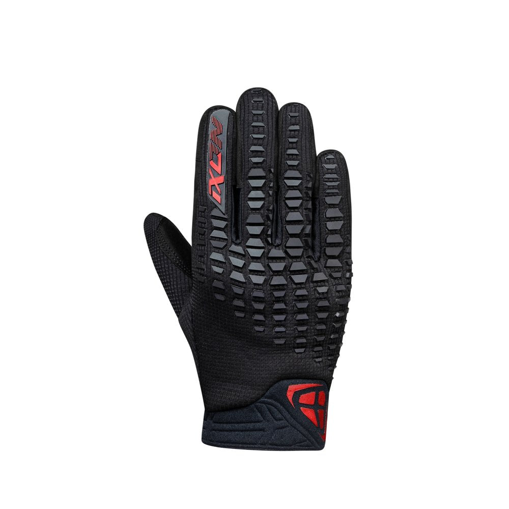 LUVAS IXON OREGON PRETO/VERMELHO 300 10 1 034-1117 - M -