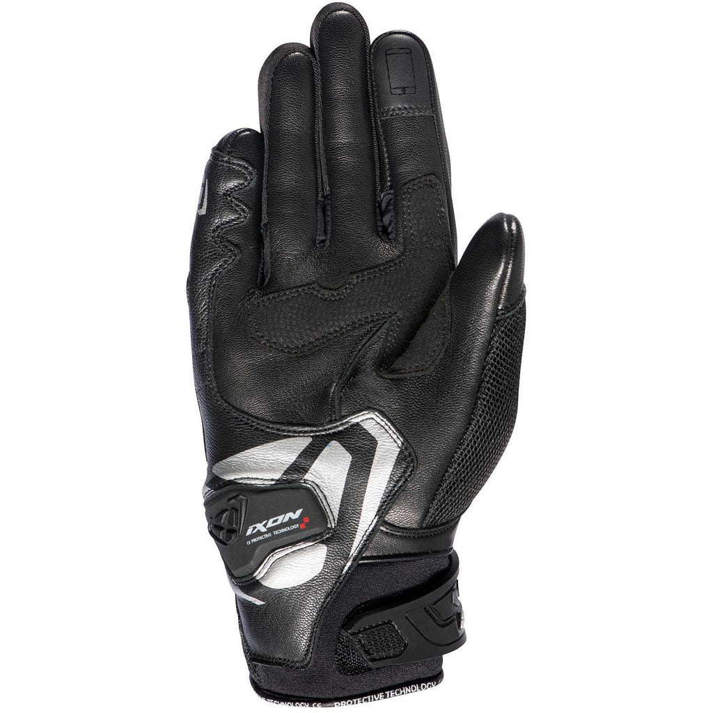 LUVAS IXON LADY RS RISE AIR PRETO/PRATA 300 11 2 015-1012-XS -