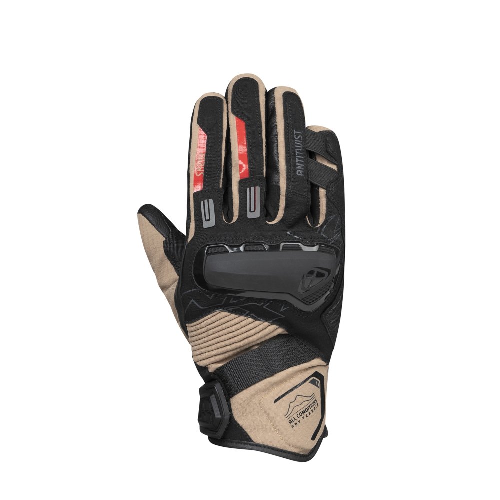 LUVAS IXON MS SKEID PRETO/AREIA 300 11 1 080 - 1060 - XL