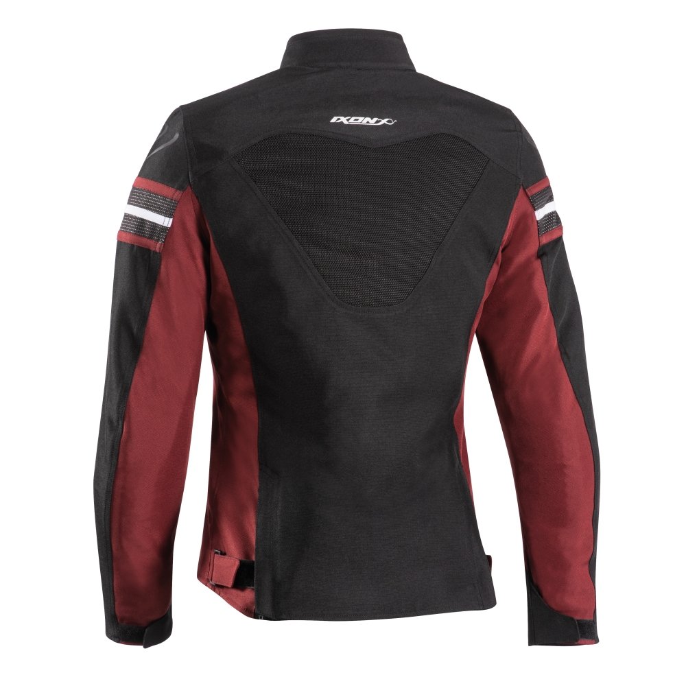 BLUSAO IXON LADY ILANA EVO PRETO/VERMELHO/BRANCO 100 10 2 058-1134 - S