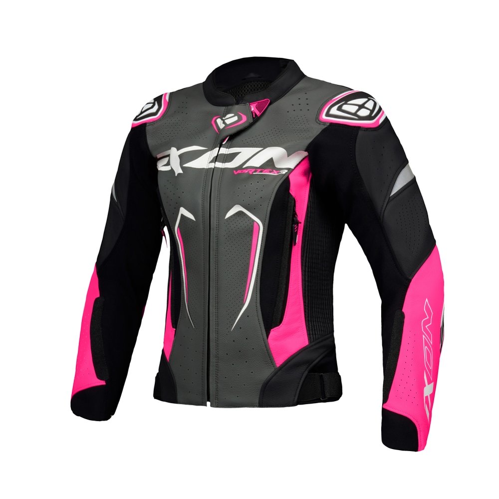 BLUSAO IXON LADY VORTEX 3 PRETO/ROSA/BRANCO 100 20 2 029 -1057 - S