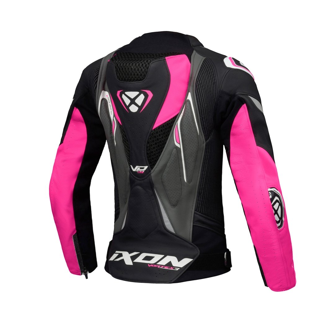 BLUSAO IXON LADY VORTEX 3 PRETO/ROSA/BRANCO 100 20 2 029 -1057 - S