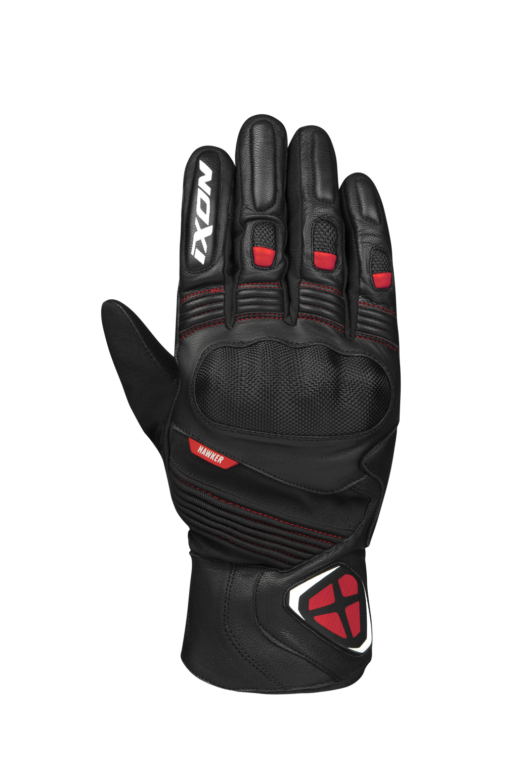 LUVAS IXON PRO HAWKER PRETO/VERMELHO 300 21 1 072-1058 - XL *