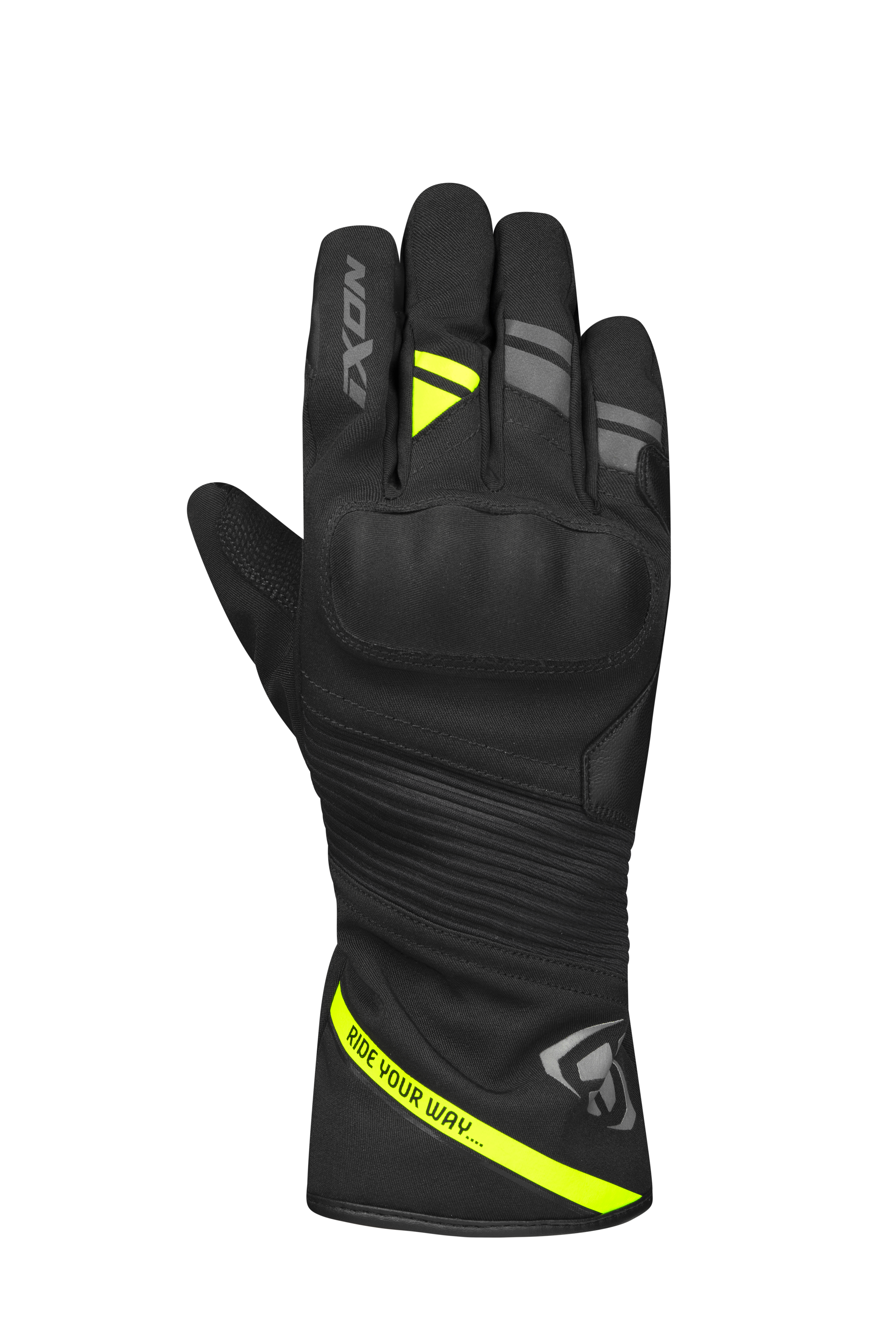 LUVAS IXON PRO MIDGARD PRETO/CINZA/AMARELO 300 11 1 085-1086 - XL