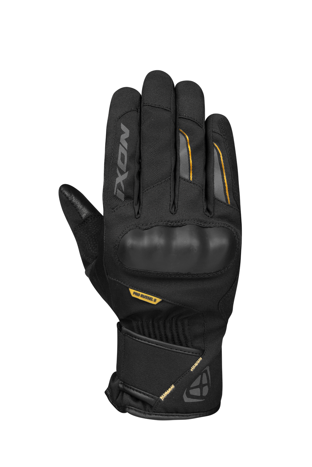LUVAS IXON LADY PRO RUSSEL 2 PRETO/DOURADO 300 11 2 031-1067 - XS