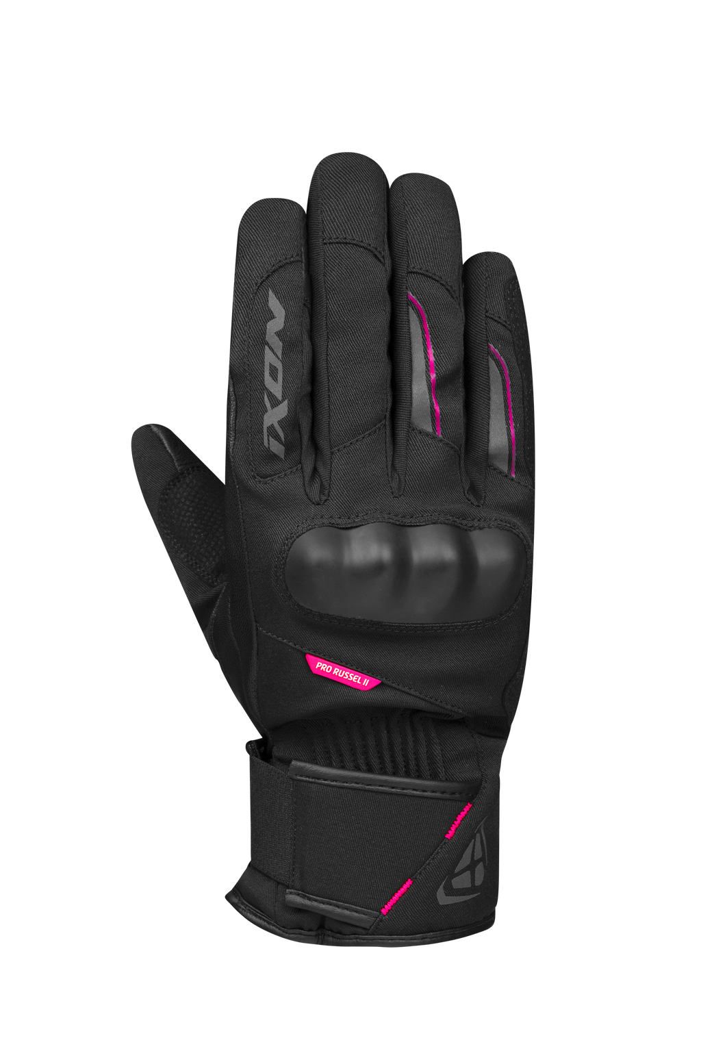 LUVAS IXON LADY PRO RUSSEL 2 PRETO/FUCHSIA 300 11 2 031-1073 - S