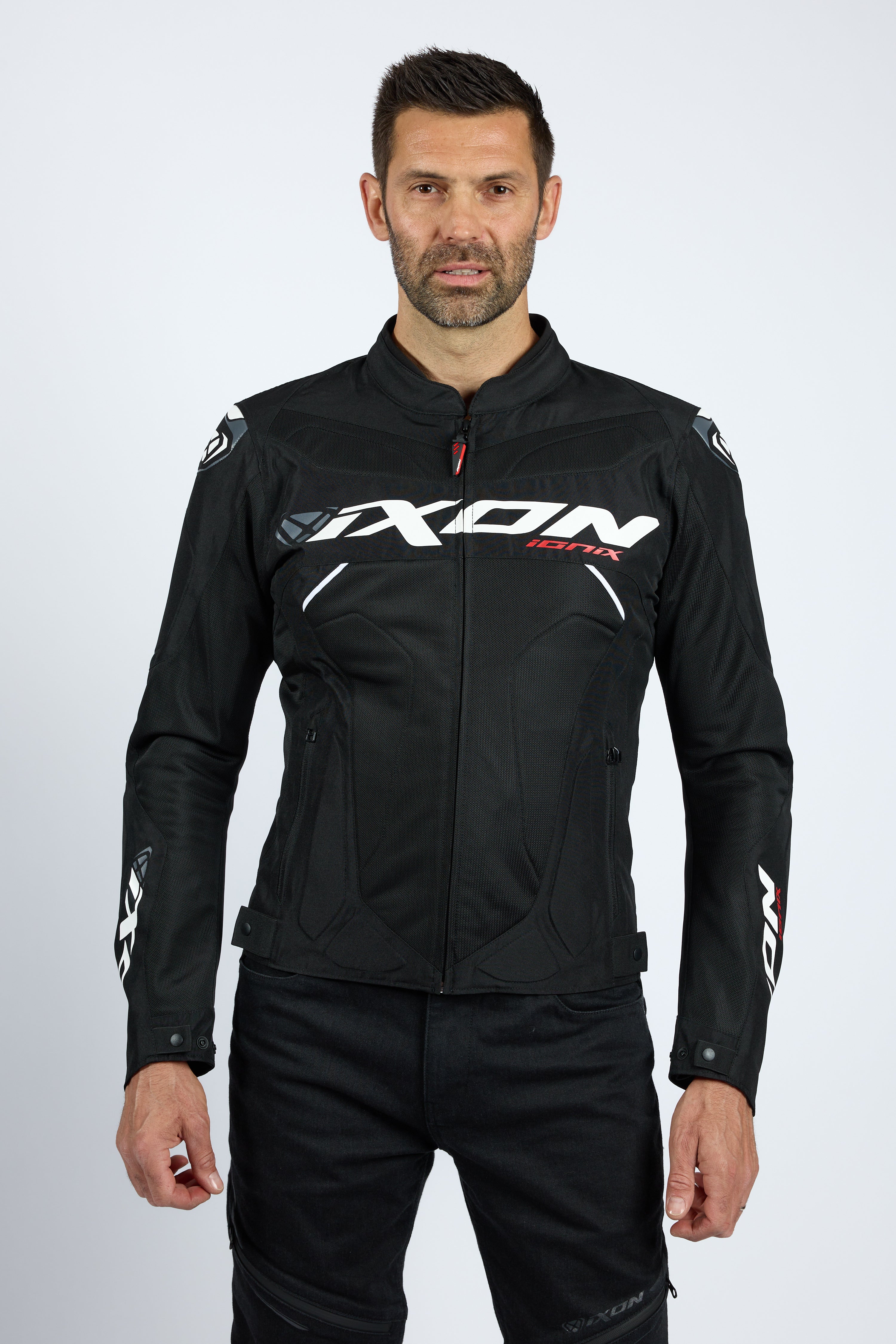 BLUSAO IXON IONIX PRETO/BRANCO 100 10 1 182-1015 - XL