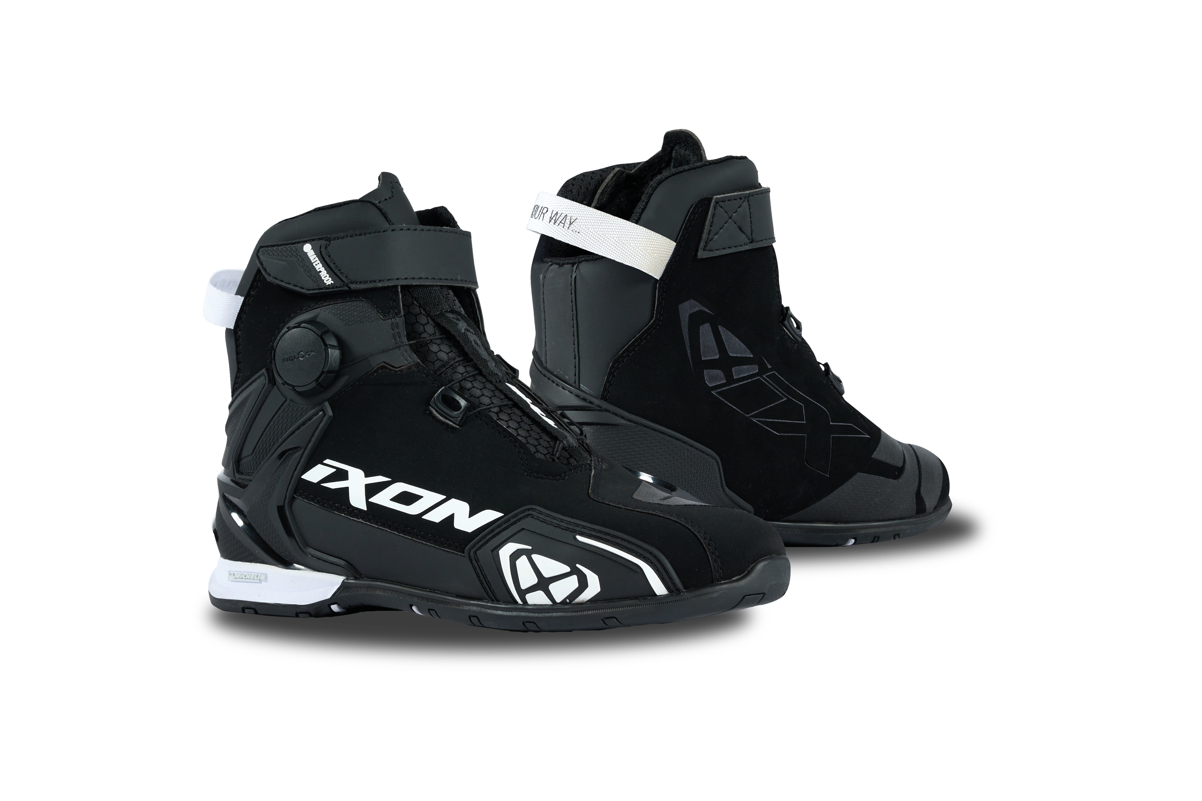 BOTAS IXON LADY BULL 2 WP PRETO/BRANCO 508 10 2 005-1015-37