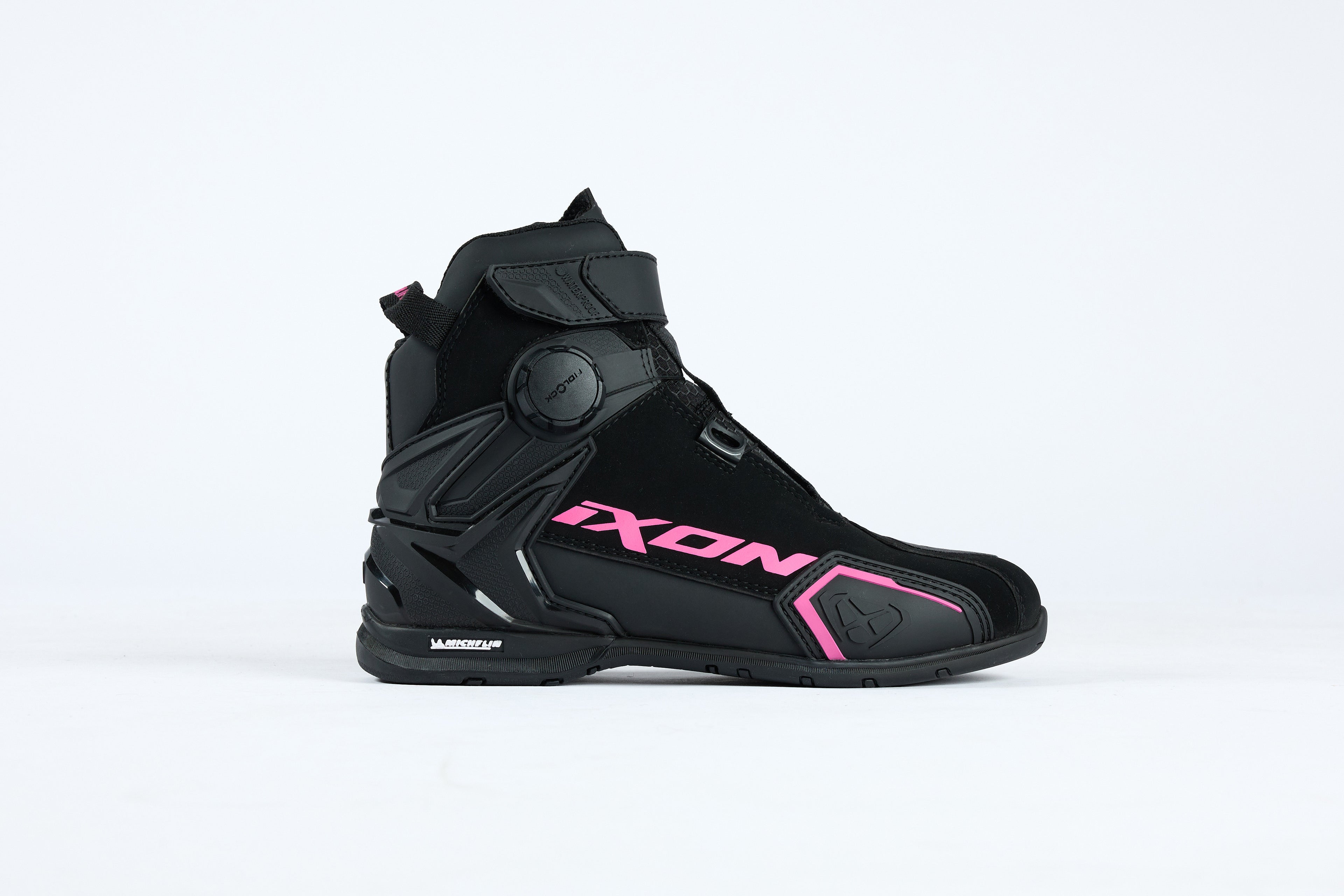 BOTAS IXON LADY BULL 2 WP PRETO/FUCHSIA 508 10 2 005-1073-36