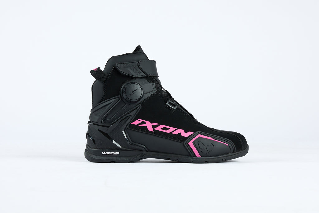 BOTAS IXON LADY BULL 2 WP PRETO/FUCHSIA 508 10 2 005-1073-39