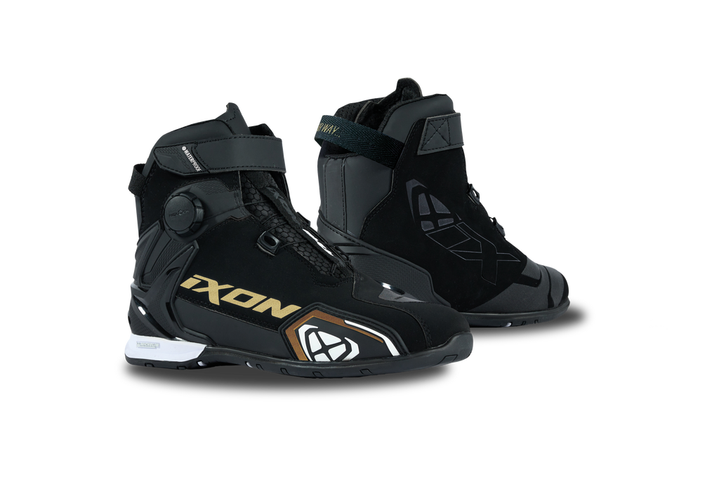 BOTAS IXON LADY BULL 2 WP PRETO/BRANCO/DOURADO 508 10 2 005-1106-39