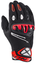 LUVAS IXON MIRAGE AIRFLOW PRETO/BRIGHT RED 300 11 1 087-1117 - M