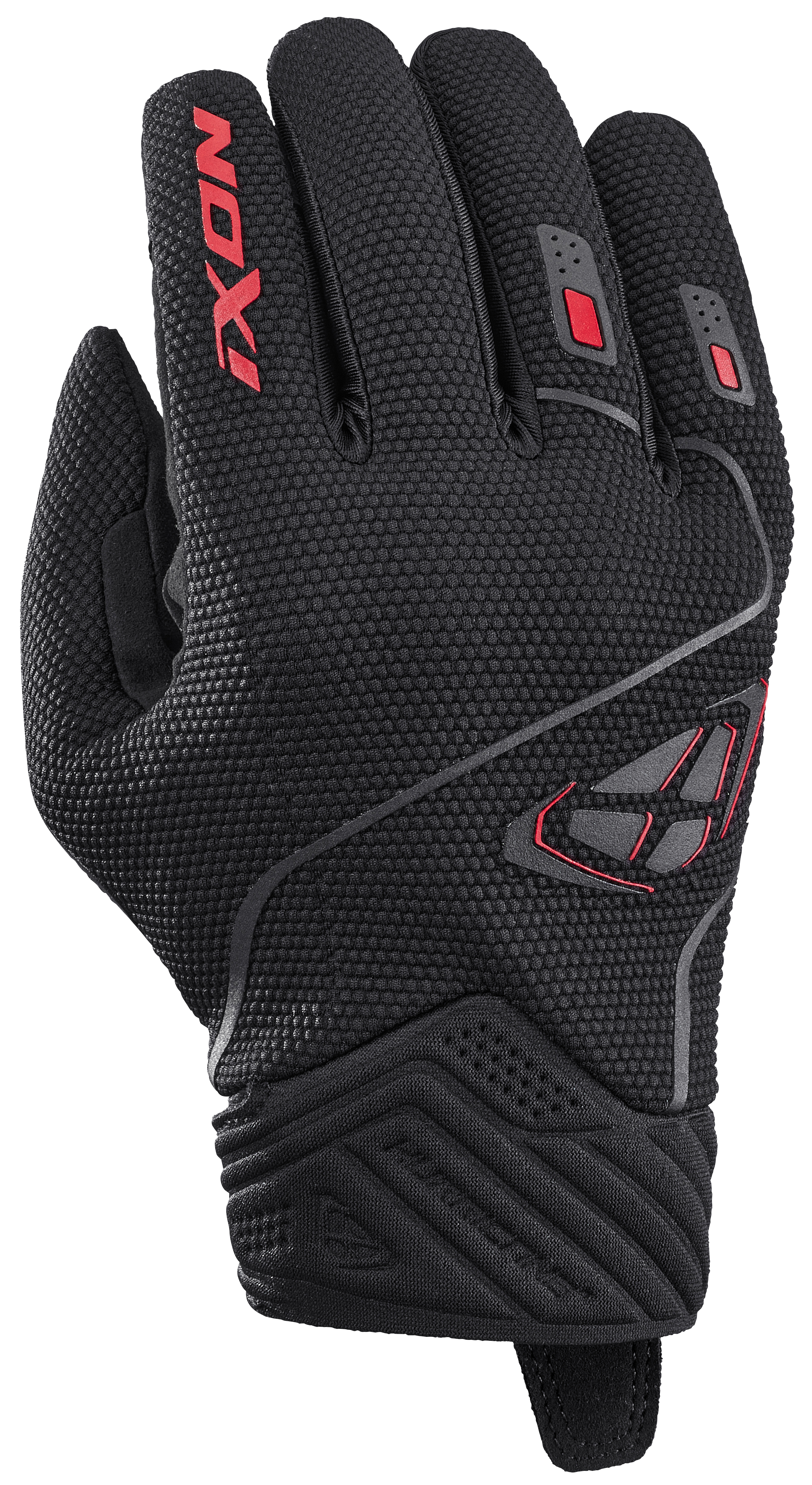 LUVAS IXON HURRICANE 2 PRETO/VERMELHO 300 10 1 038-1058 - M