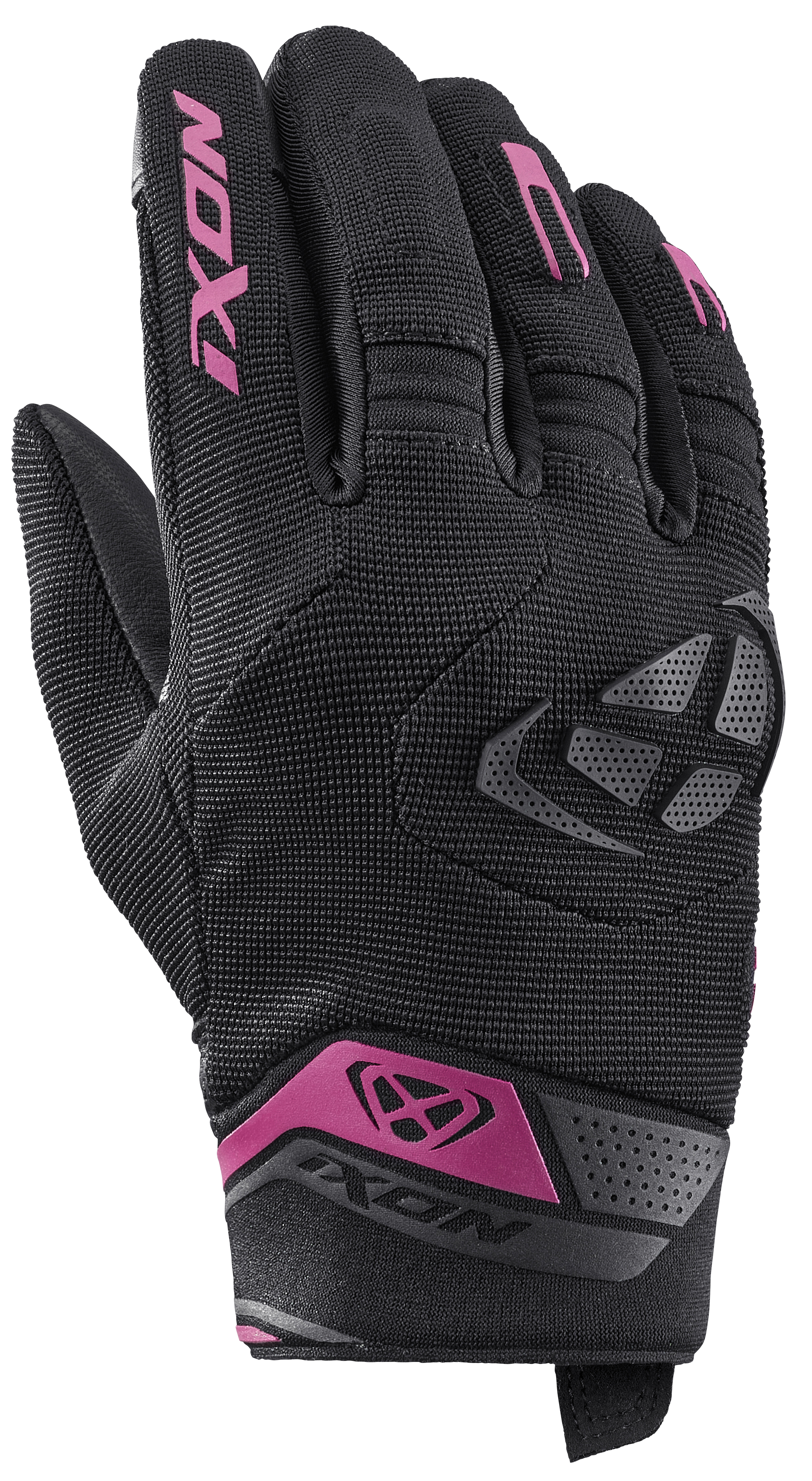 LUVAS IXON LADY MIG 2 PRETO/FUCHSIA 300 11 2 039 - 1073- M