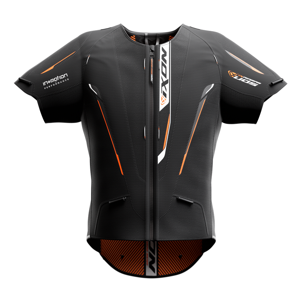 COLETE IXON IX-AIRBAG U05 PRETO/LARANJA 100 12 1 003-1055 - L