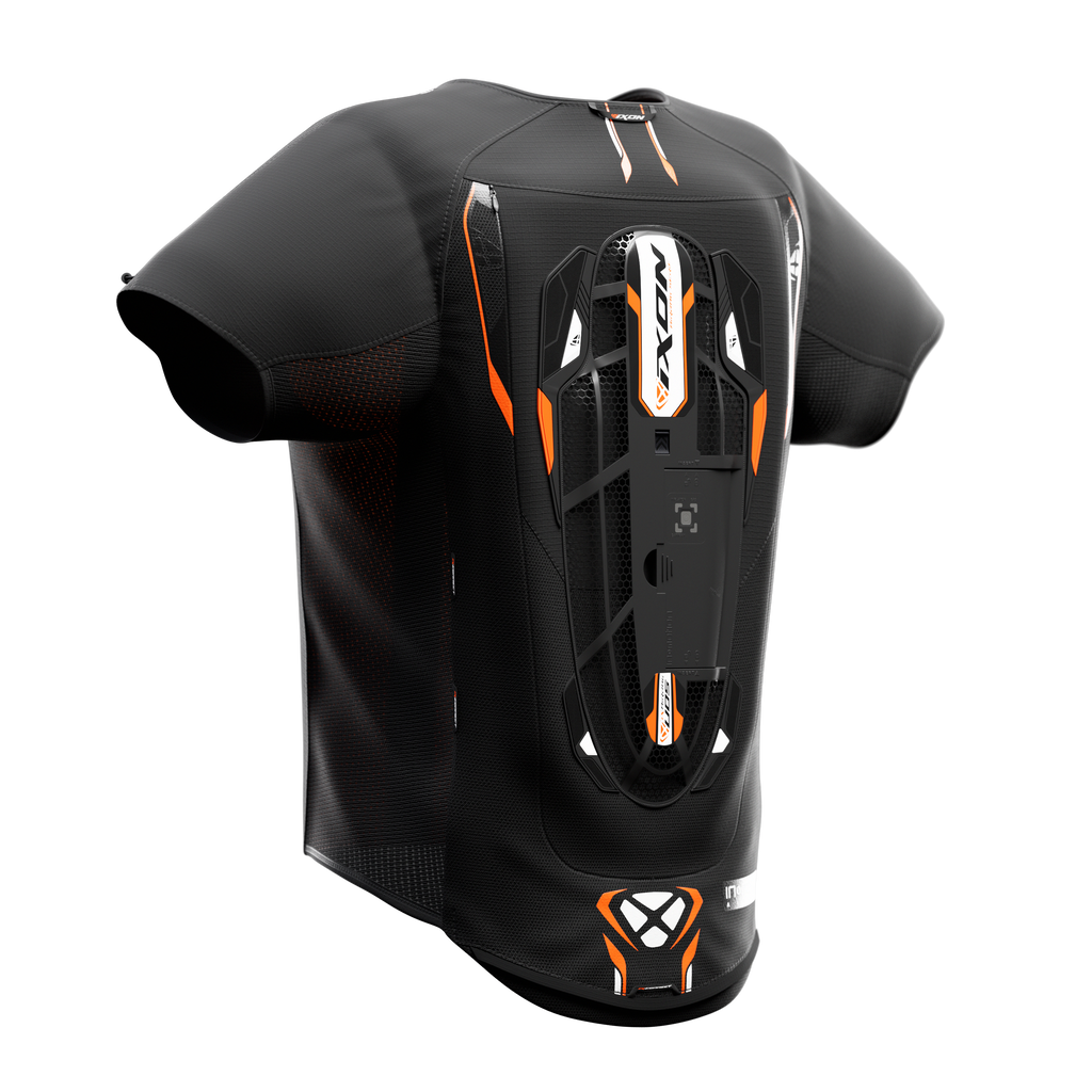 COLETE IXON IX-AIRBAG U05 PRETO/LARANJA 100 12 1 003-1055 - L